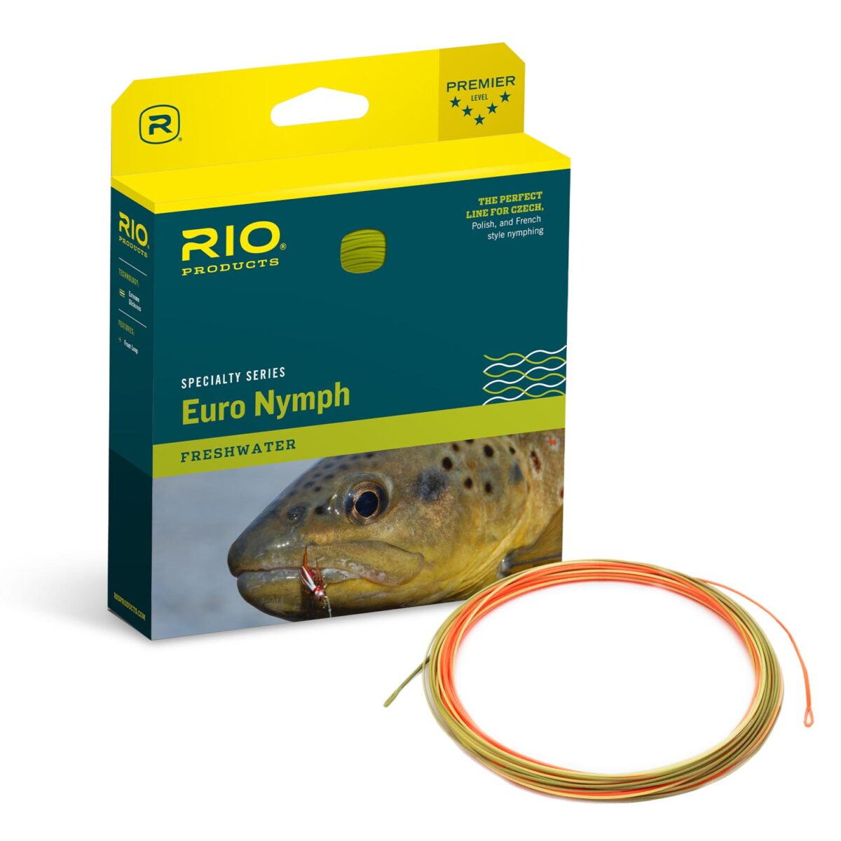 RIO Euro Nymph Shorty Line - Guide Flyfishing