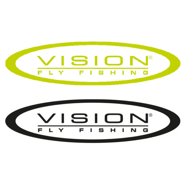 Vision Logo Double Sticker - Guide Flyfishing