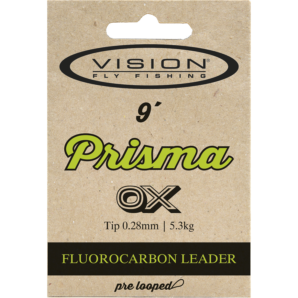 Vision Prisma Fluorocarbon Leader – Guide Flyfishing, Fly Fishing Rods,  Reels, Sage, Redington, RIO