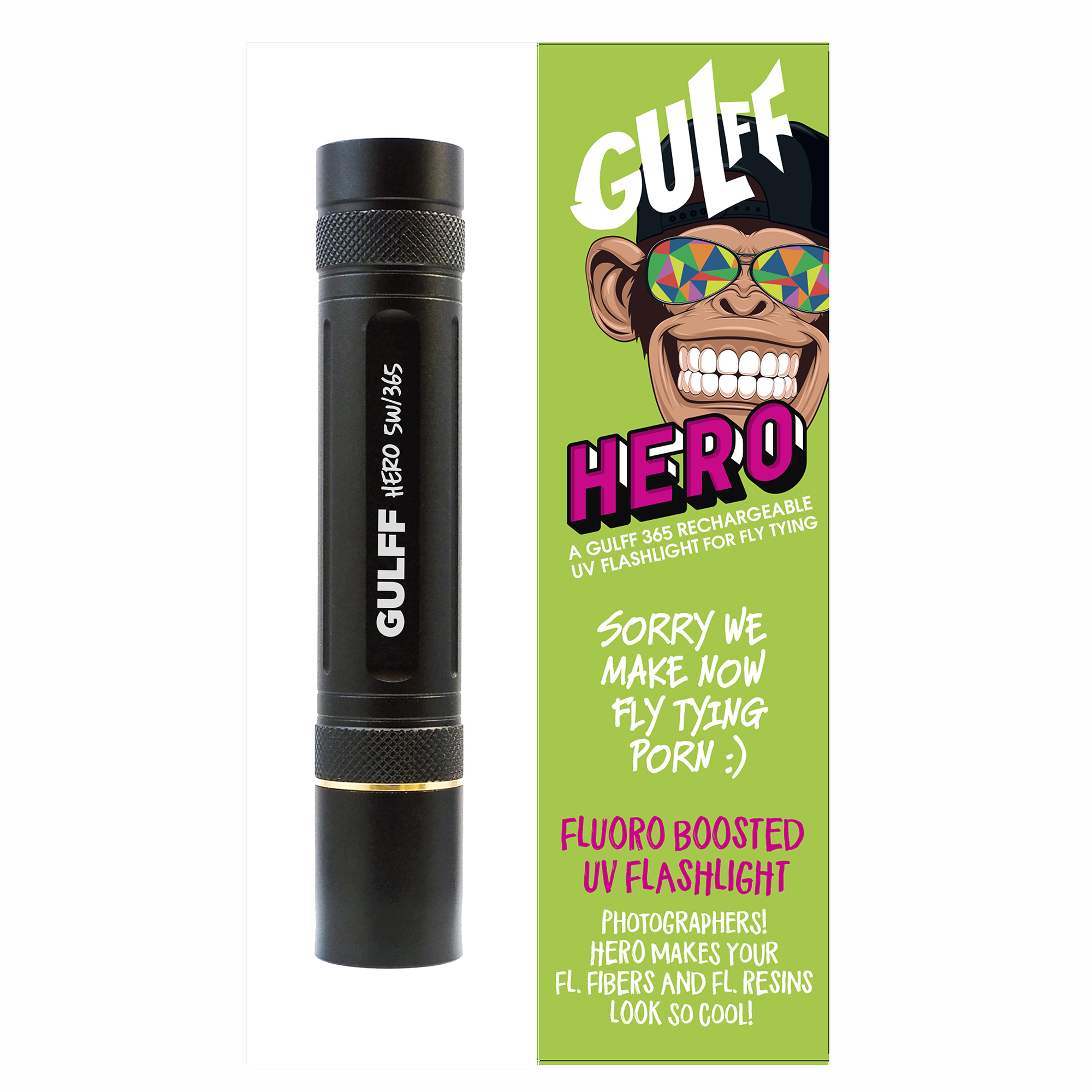 Gulff Hero UV Light 365NM 5W – Guide Flyfishing, Fly Fishing Rods, Reels, Sage, Redington, RIO