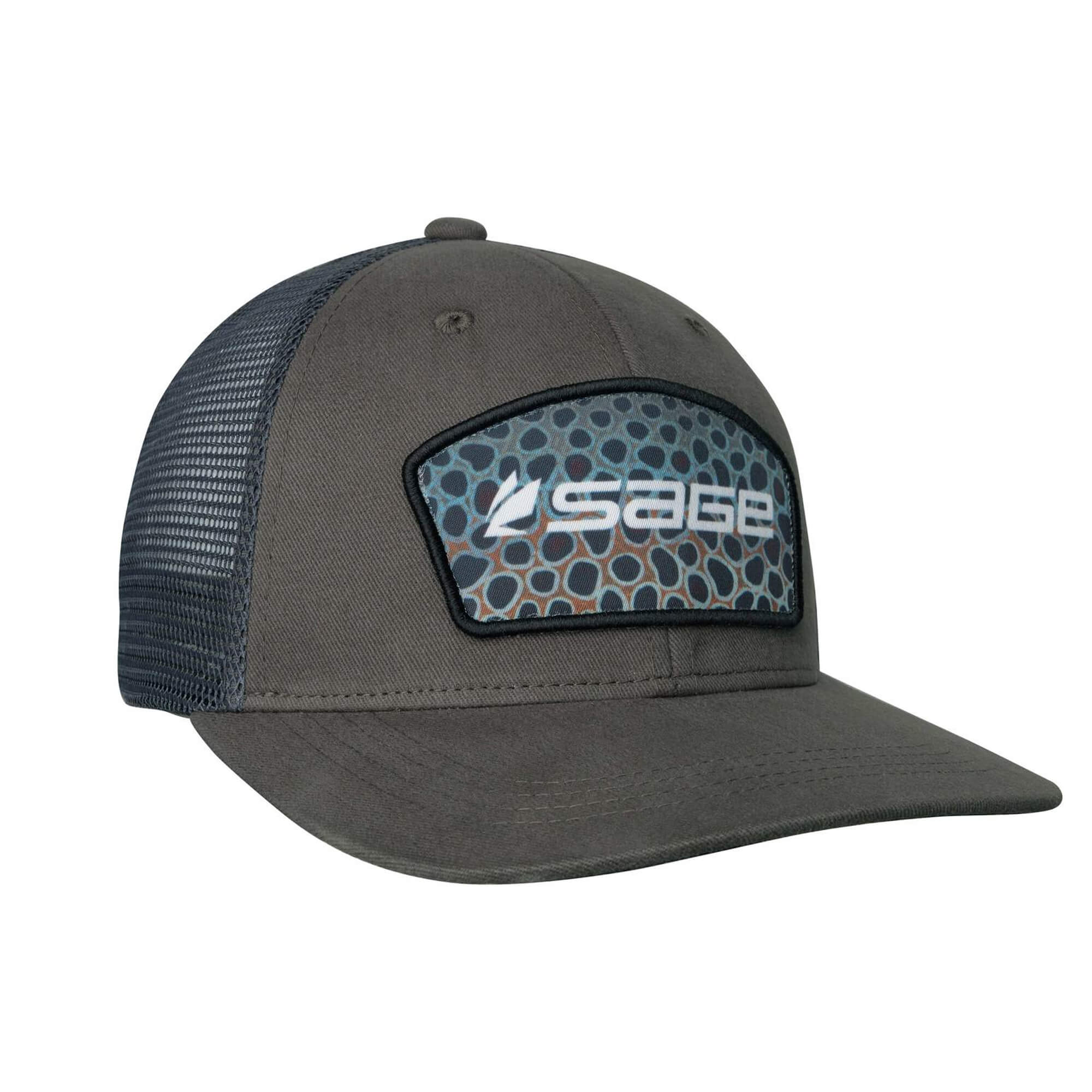 Sage Patch Trucker Cap – Brown Trout – Guide Flyfishing