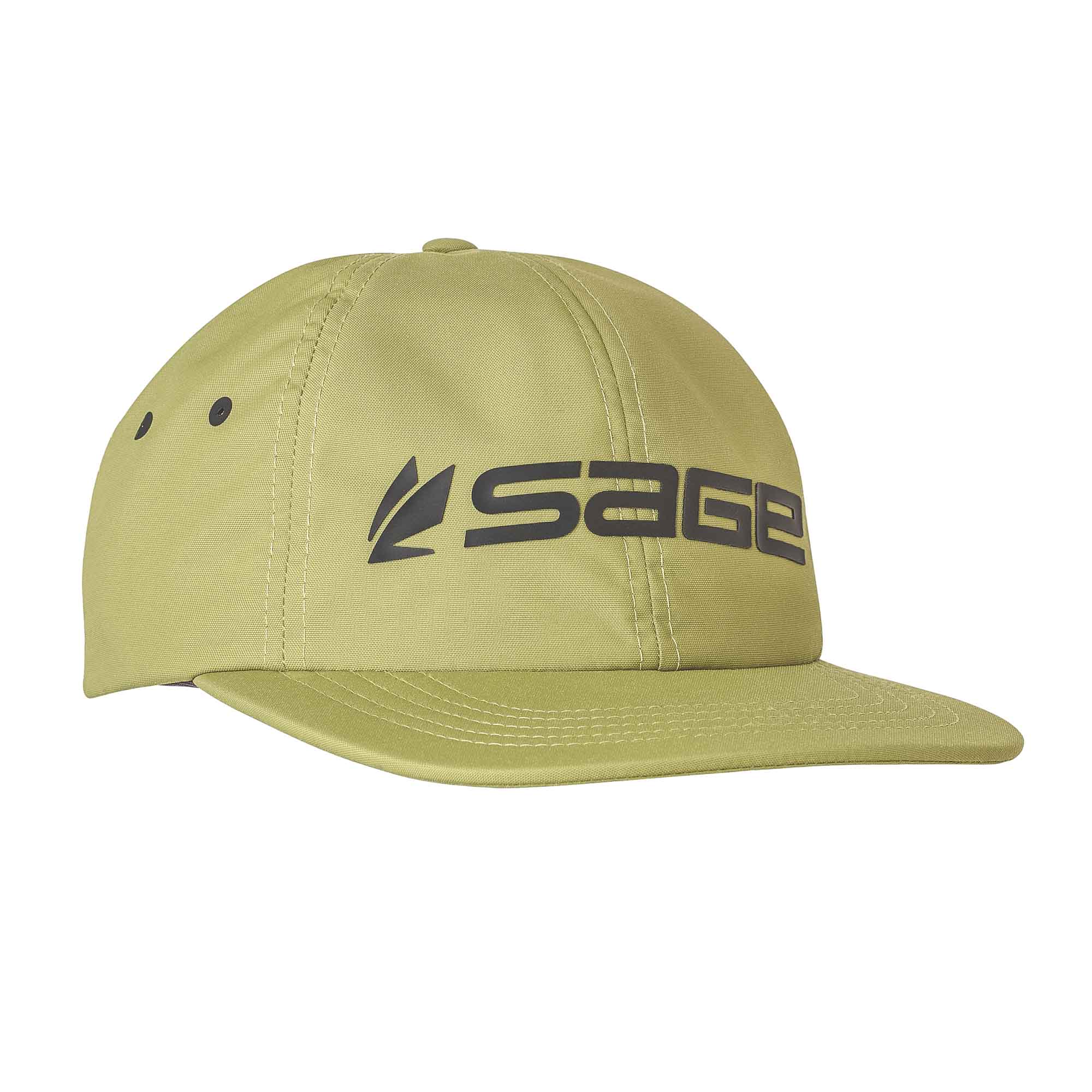 Sage Relaxed Nylon Hat Green Guide Flyfishing Fly