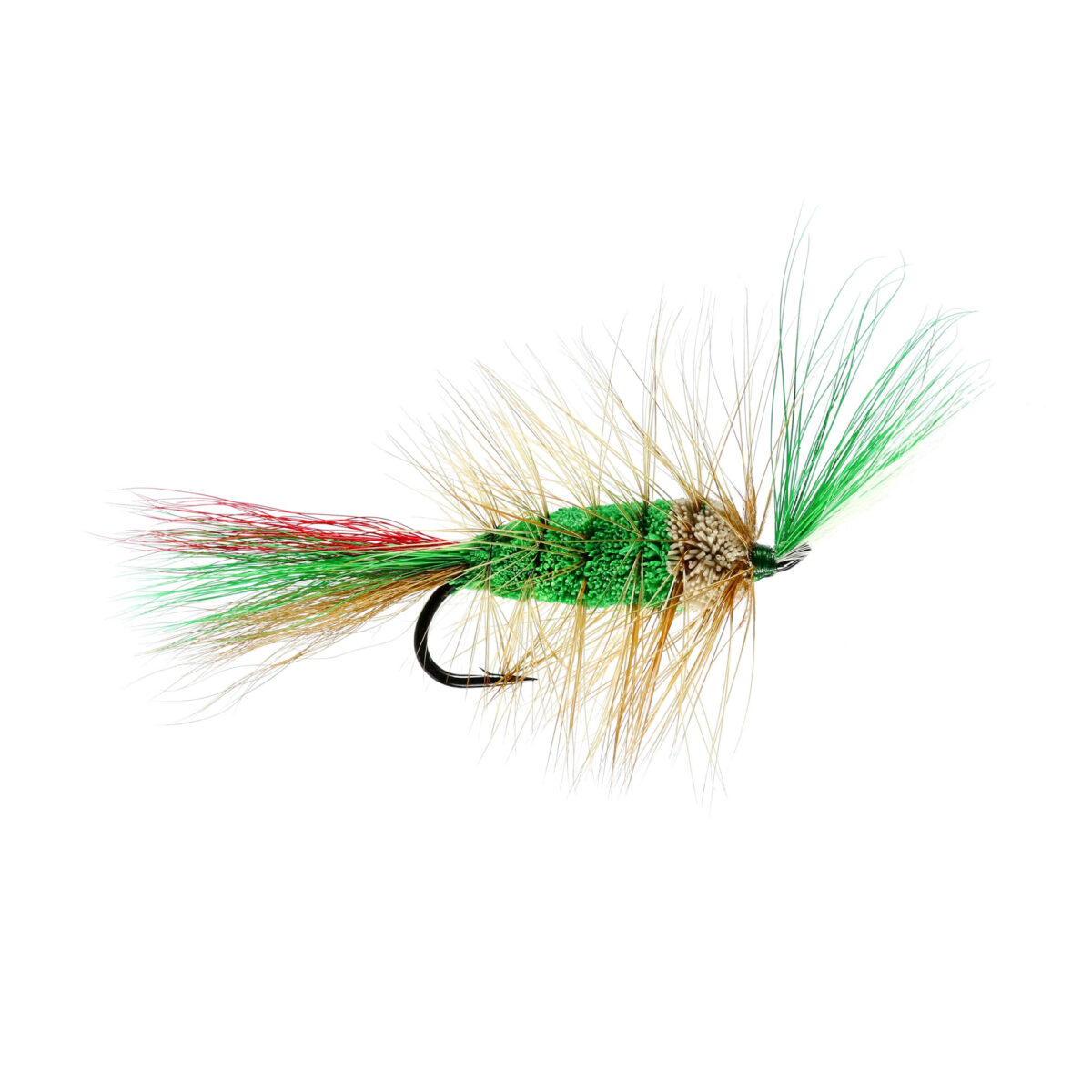 Caledonia Green Bomber Single - Guide Flyfishing