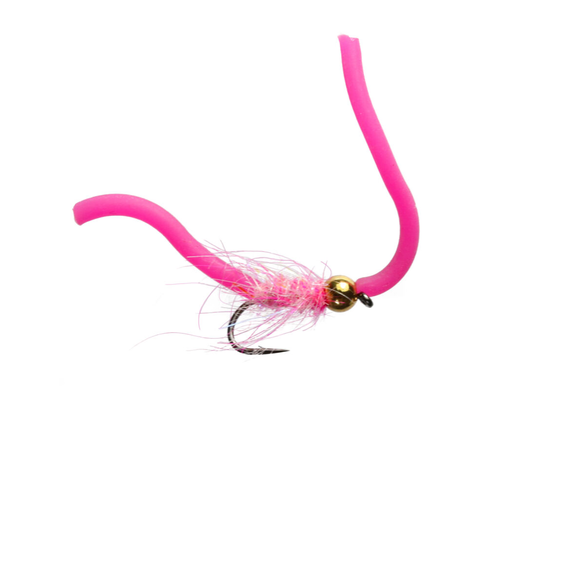 Caledonia Squirmy Wormy Hot Pink - Guide Flyfishing