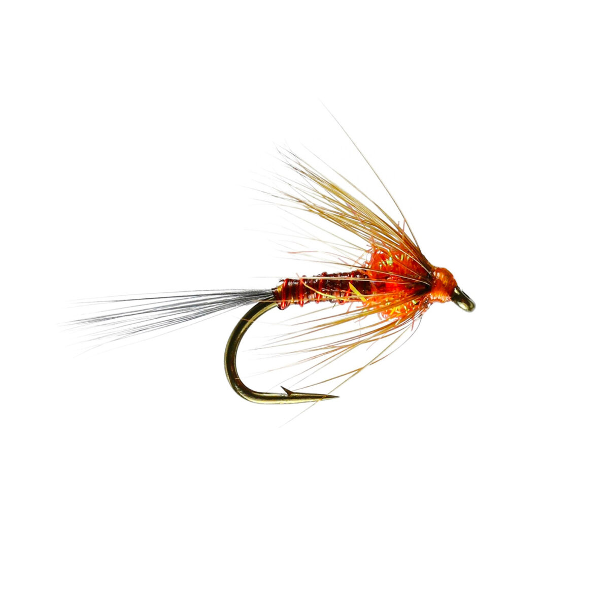 Caledonia Cruncher Orange Quill (U/W) - Guide Flyfishing