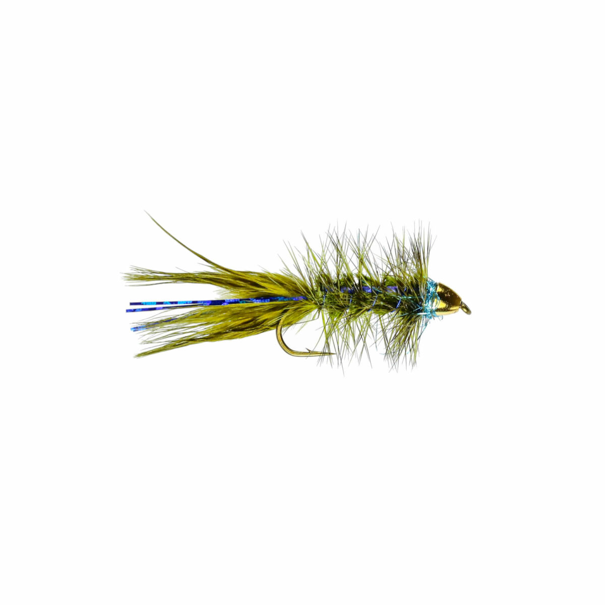 Caledonia Bullet Booger Olive - Guide Flyfishing