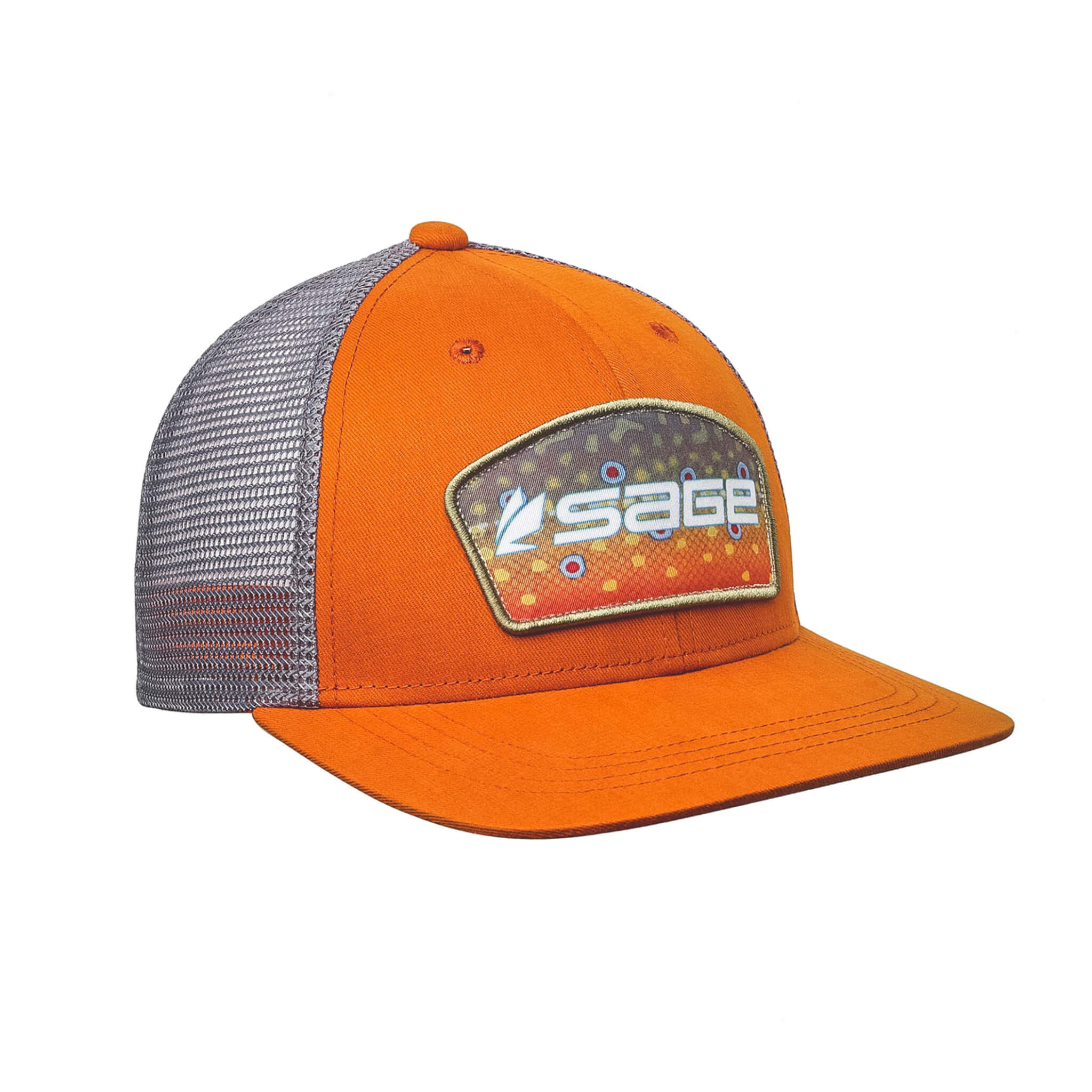 Sage Patch Trucker Cap – Brook Trout – Guide Flyfishing