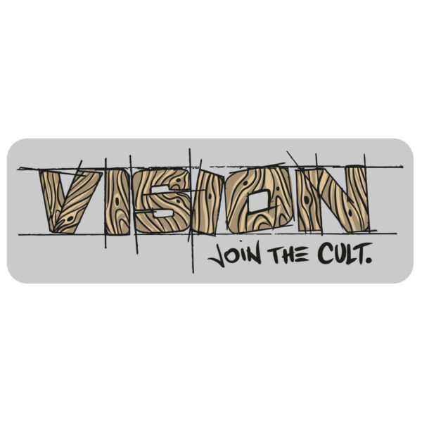 Vision Join The Cult Sticker - Guide Flyfishing