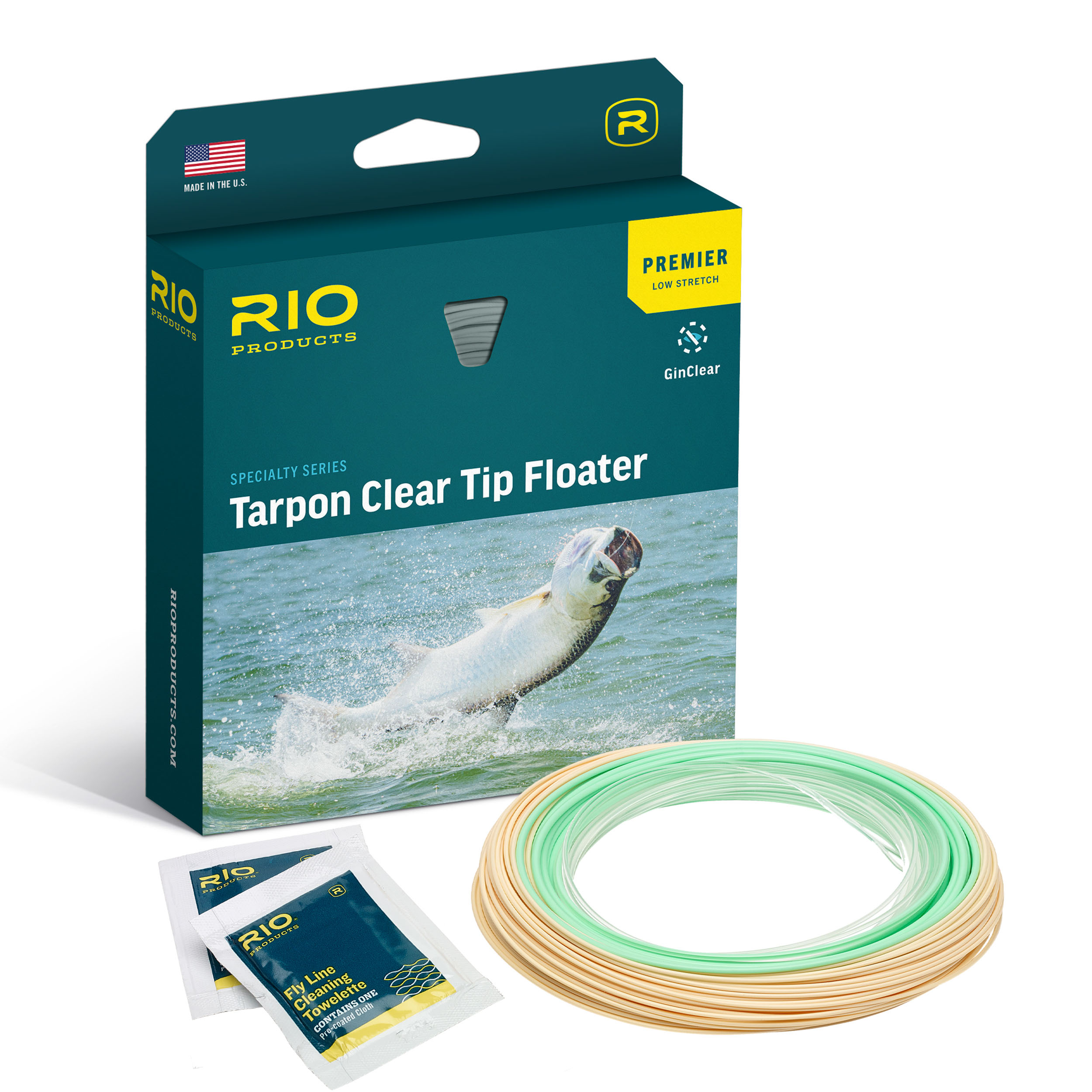 RIO Premier Tarpon Clear Tip Fly Line – Guide Flyfishing, Fly Fishing  Rods, Reels, Sage, Redington, RIO