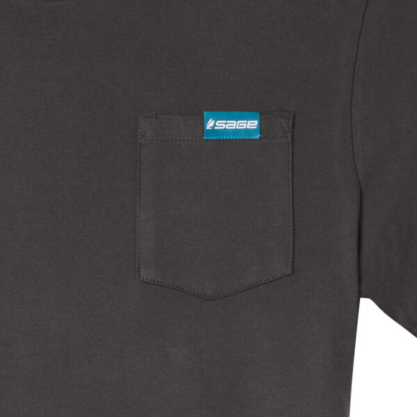 Sage Logo Pocket T-Shirt - Guide Flyfishing