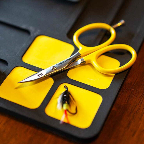 Loon Tungsten Carbide Curved All Purpose Scissors - Guide Flyfishing