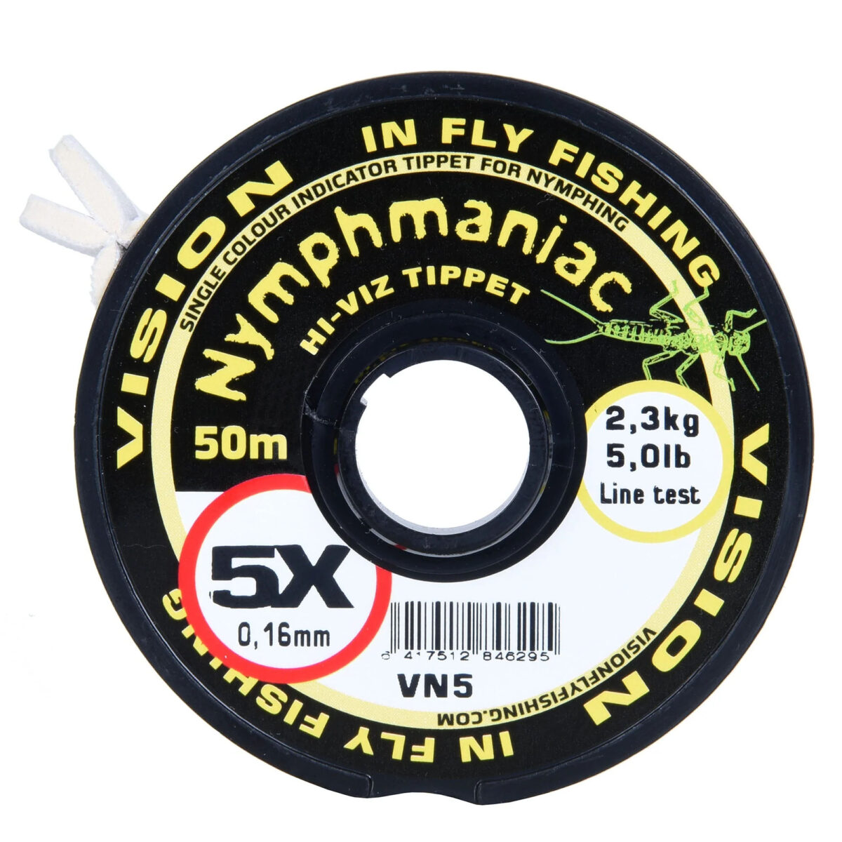 Vision Nymphmaniac Hi-Viz Yellow Tippet - Guide Flyfishing