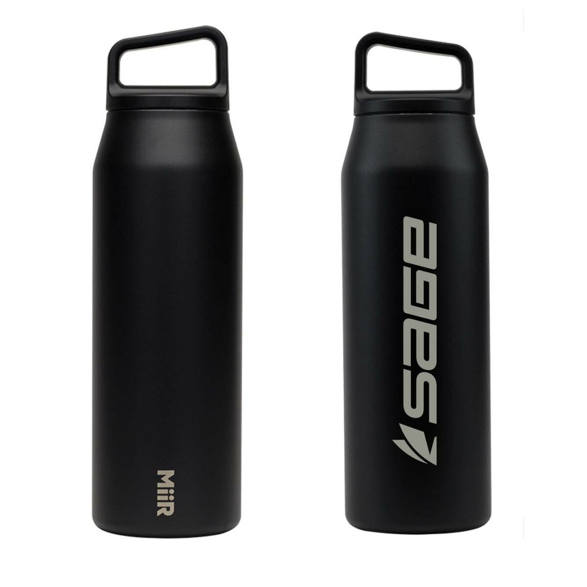 Sage 32oz Water Bottle Black - Guide Flyfishing