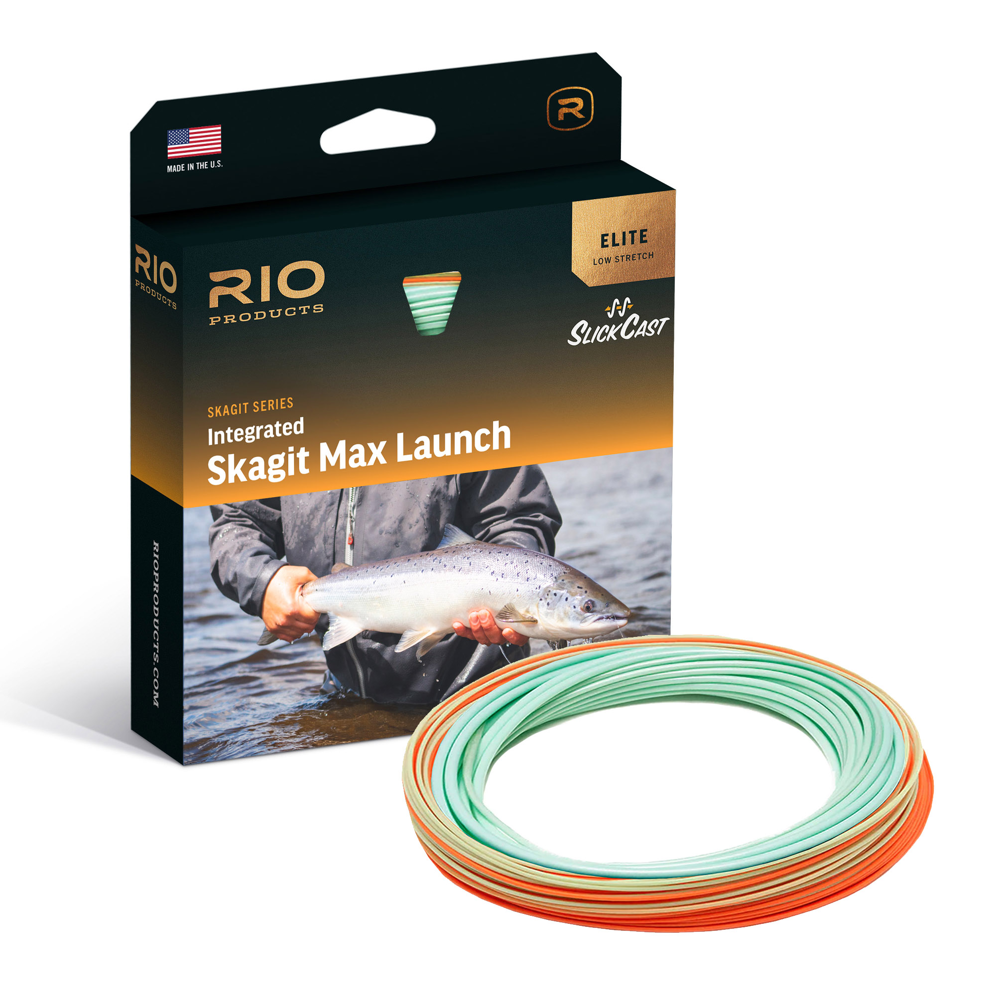 RIO Elite Integrated Skagit Max Launch Body Box & Spool copy RIO Elite Integrated Skagit Max Launch Body - Guide Flyfishing