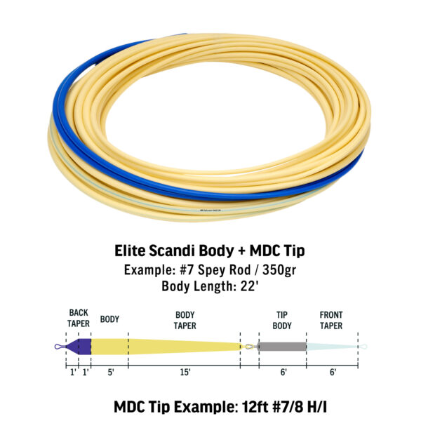 RIO Elite Scandi MDC Kit Short - Guide Flyfishing