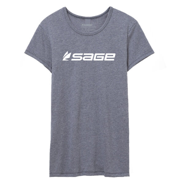 Sage Womens Logo Short Sleeve Tee - Guide Flyfishing