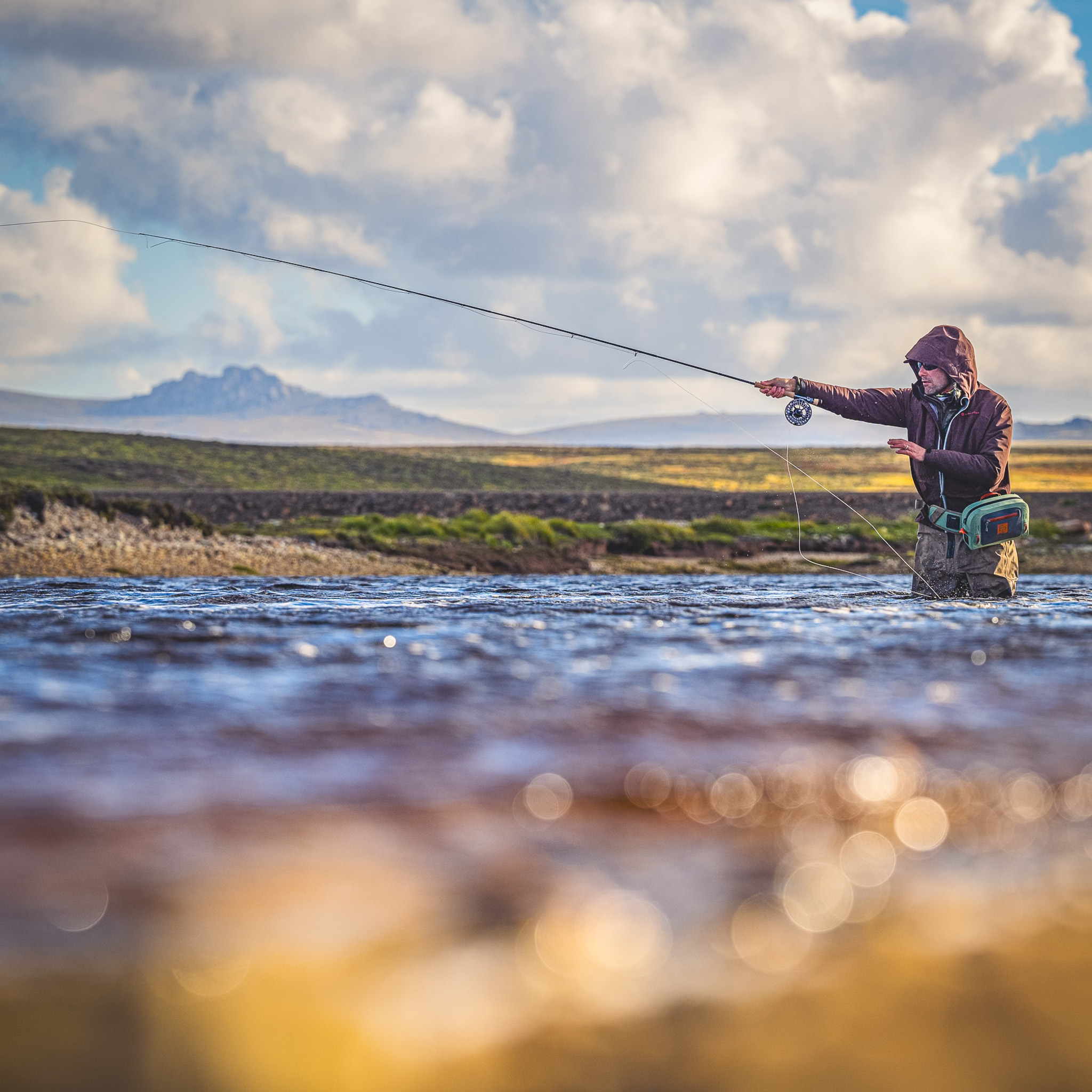 Sea Trout Fishing in the Falkland Islands - Guide Flyfishing