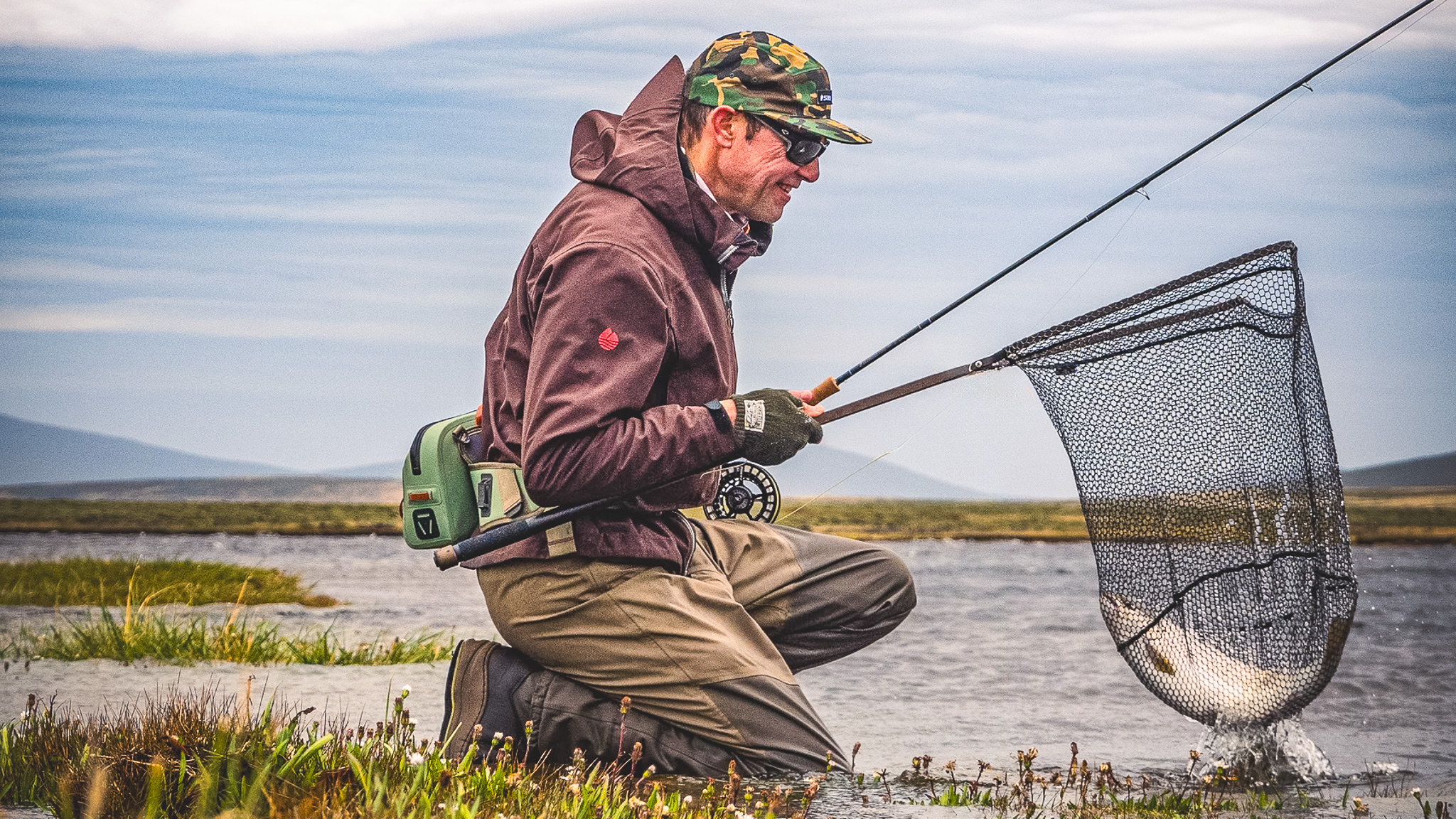Sea Trout Fishing in the Falkland Islands - Guide Flyfishing