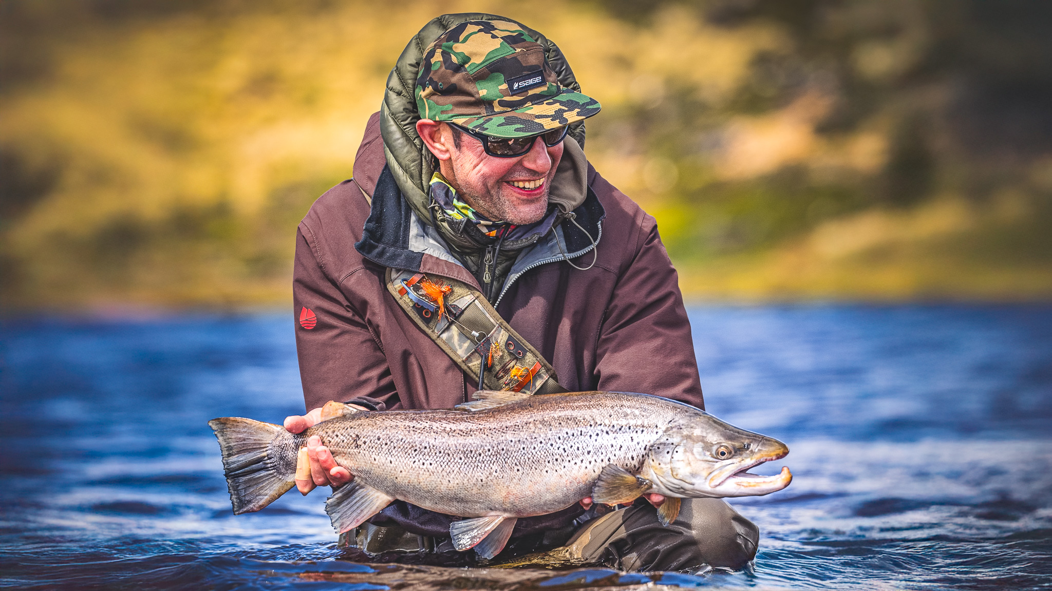 Sea Trout Fishing in the Falkland Islands - Guide Flyfishing