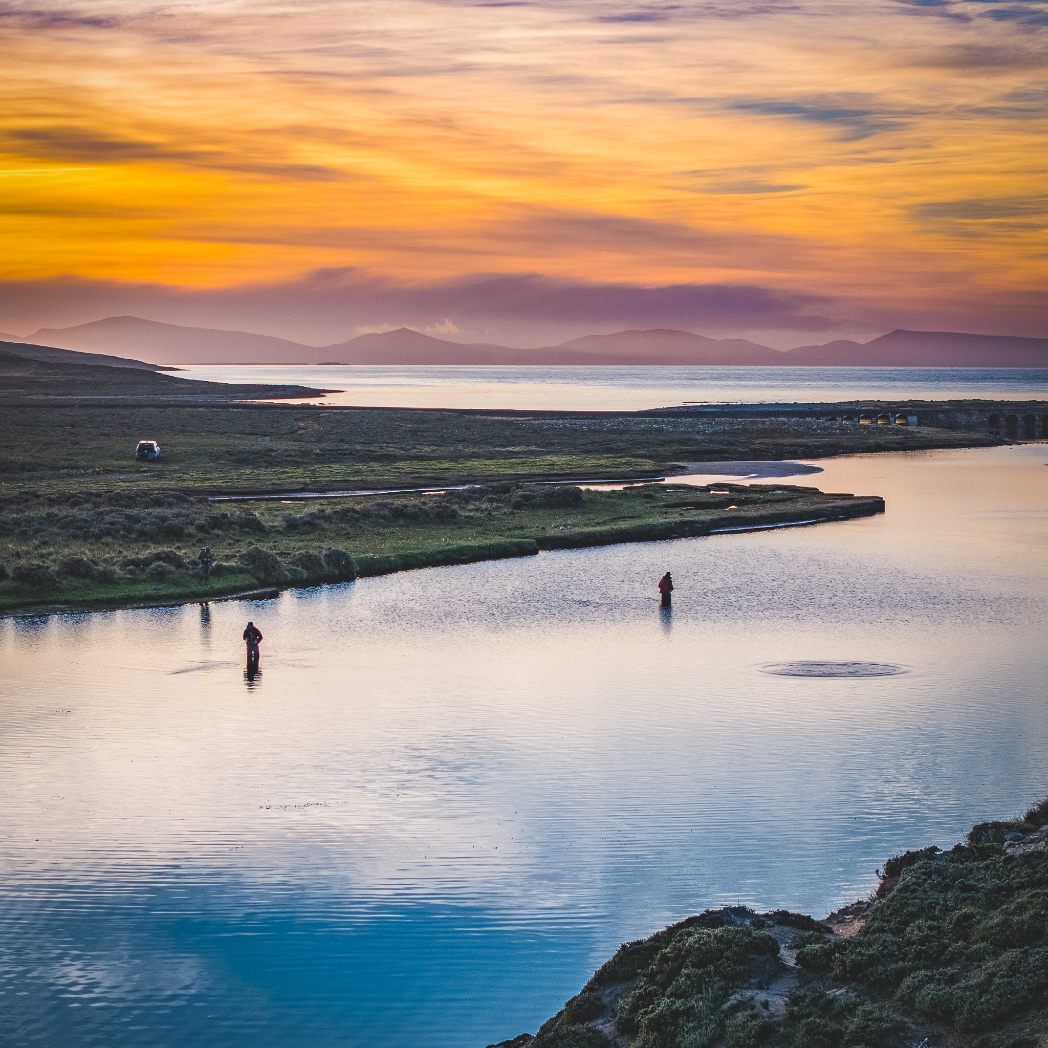 Sea Trout Fishing in the Falkland Islands – Travel, Timing & Tackle - Guide Flyfishing