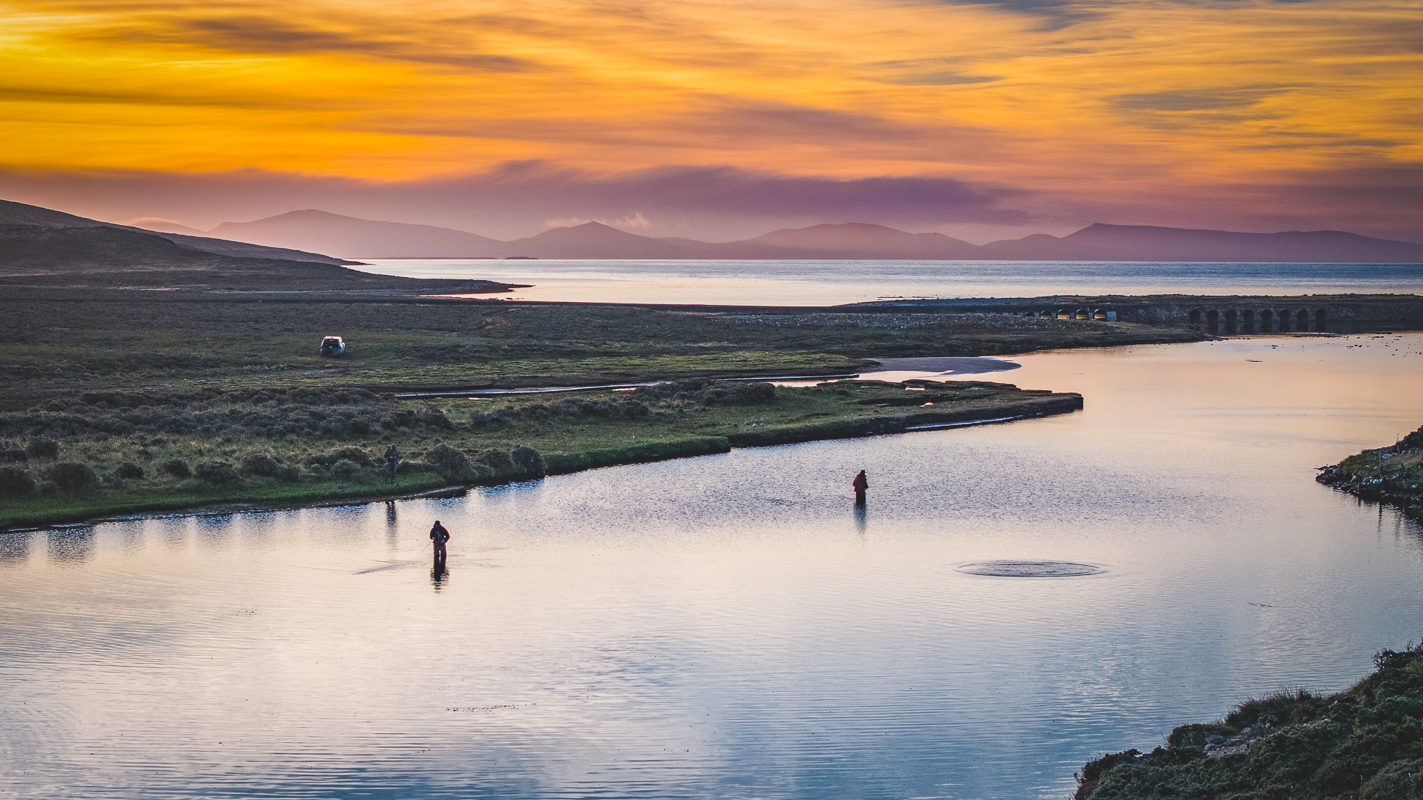Sea Trout Fishing in the Falkland Islands – Travel, Timing & Tackle - Guide Flyfishing
