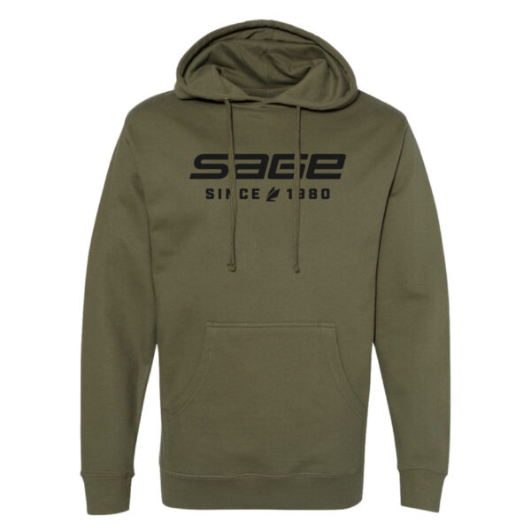 Sage Logo Hoodie - Guide Flyfishing