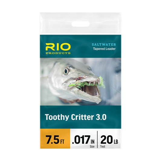 RIO Toothy Critter 3.0 Leader - Guide Flyfishing