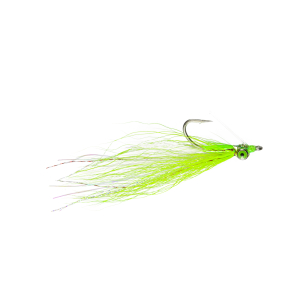Caledonia Saltwater Chartreuse Mirror Clouser